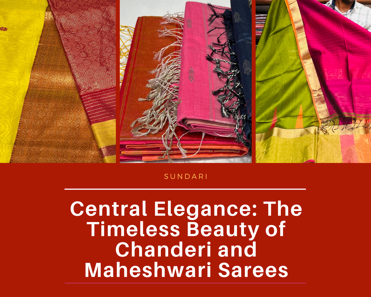 Types Of Chanderi Sarees