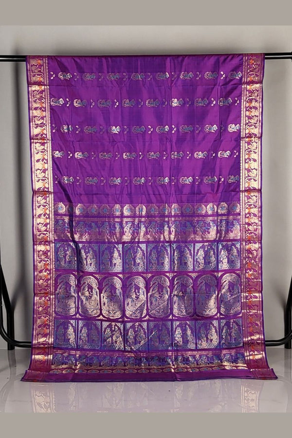 Pure Baluchari Silk Saree for Festivals