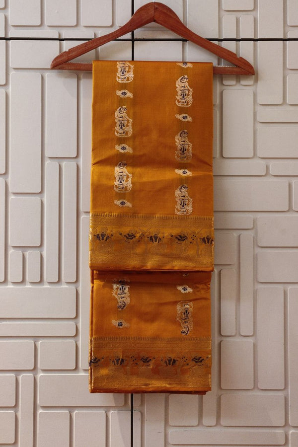 Baluchari Silk Saree With Zari Work