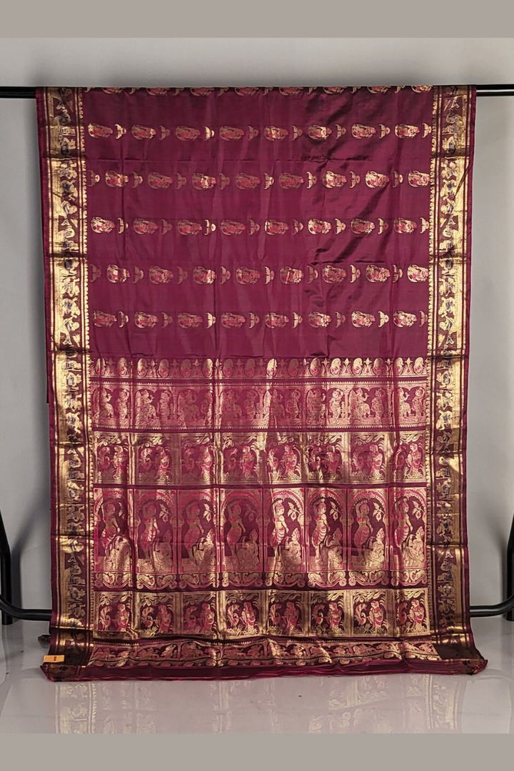 Bengal Baluchari Saree for Traditional Look