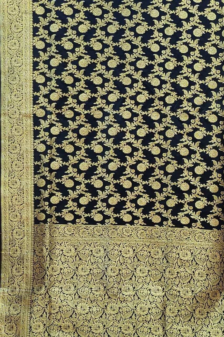 Black Banarasi Saree For Wedding