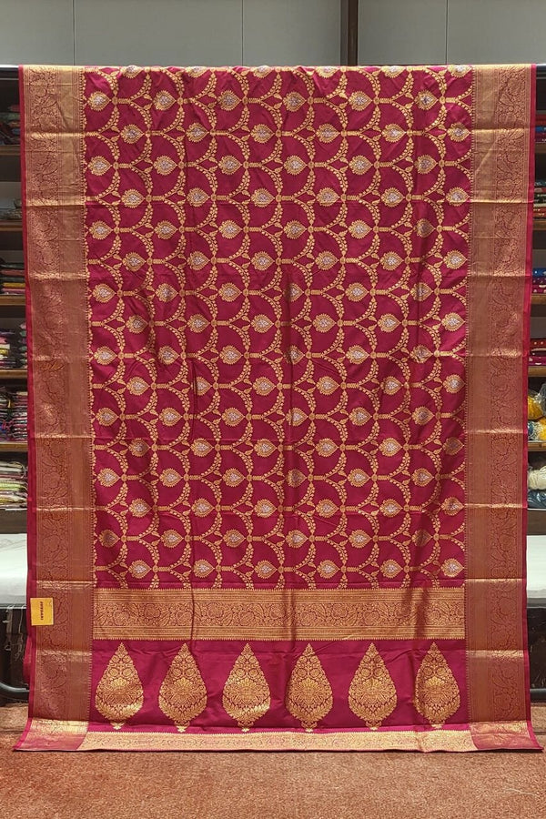 Banarasi Kanchipuram Silk Saree for Indian Brides