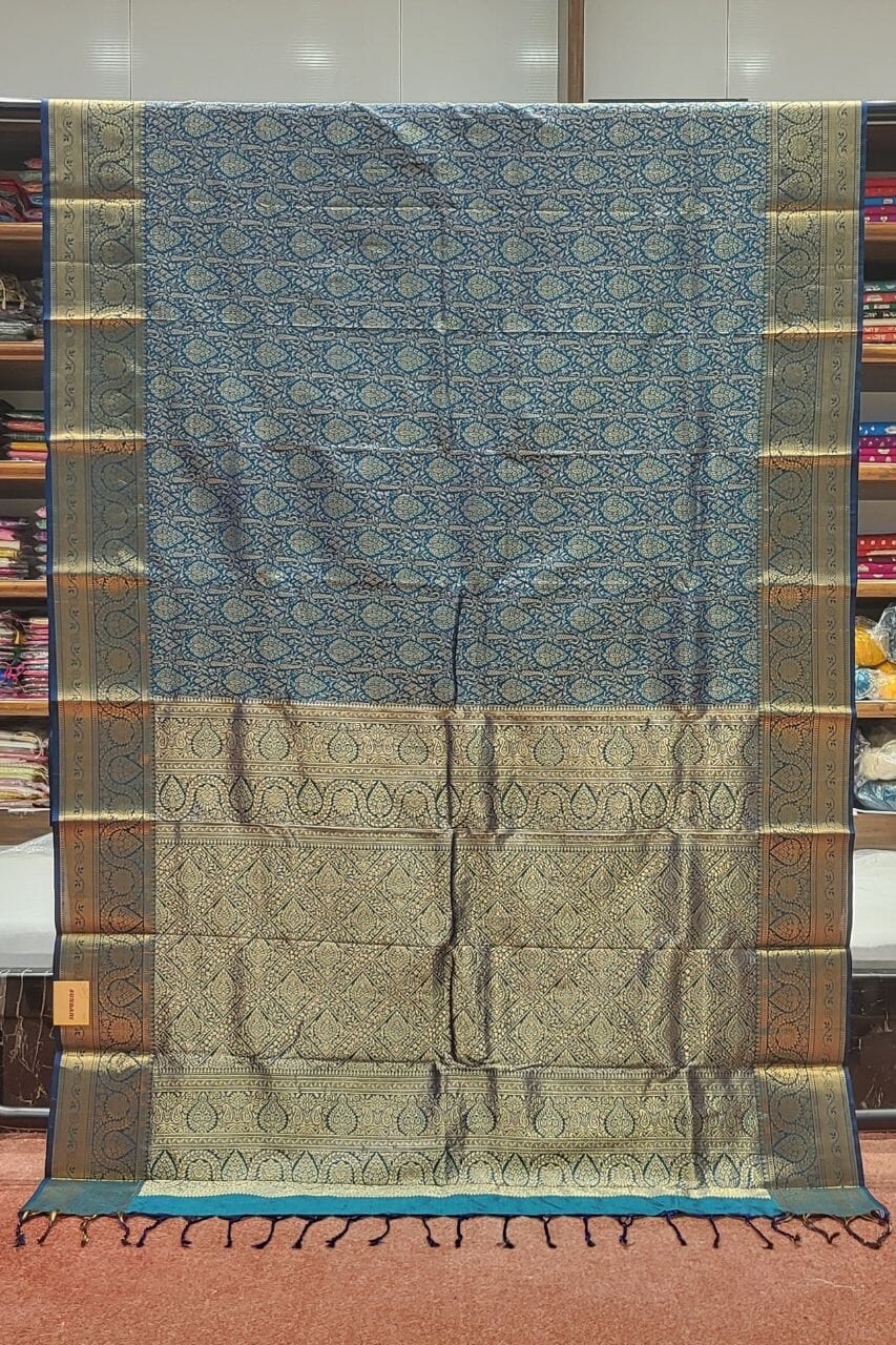 Brocade Kanjivaram Silk Saree For Wedding