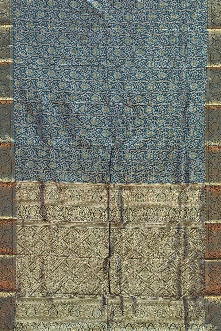 Brocade Kanjivaram Silk Saree For Wedding