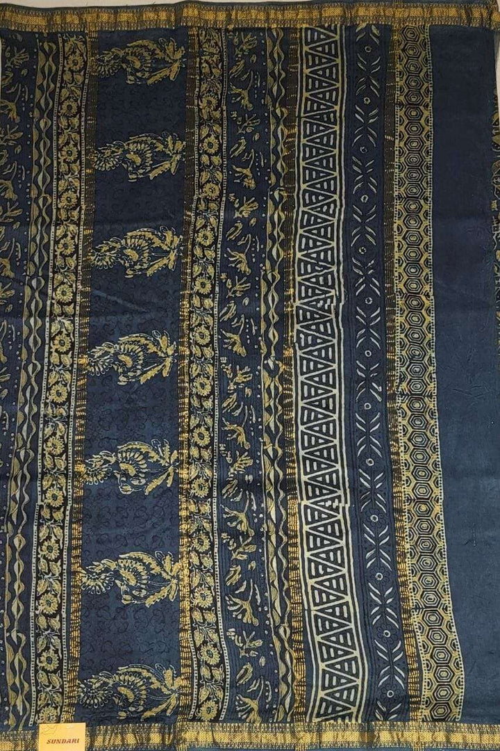 Bagru Printed Saree