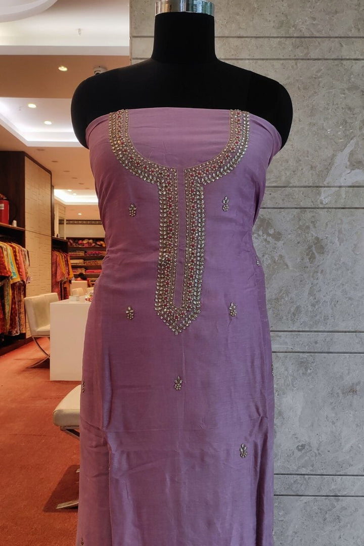 Chanderi Silk Suit Piece 