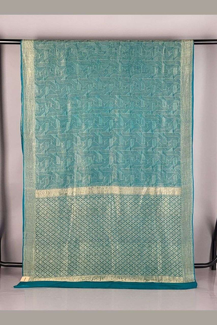 Chiffon Khaddi Saree for Festive Wear