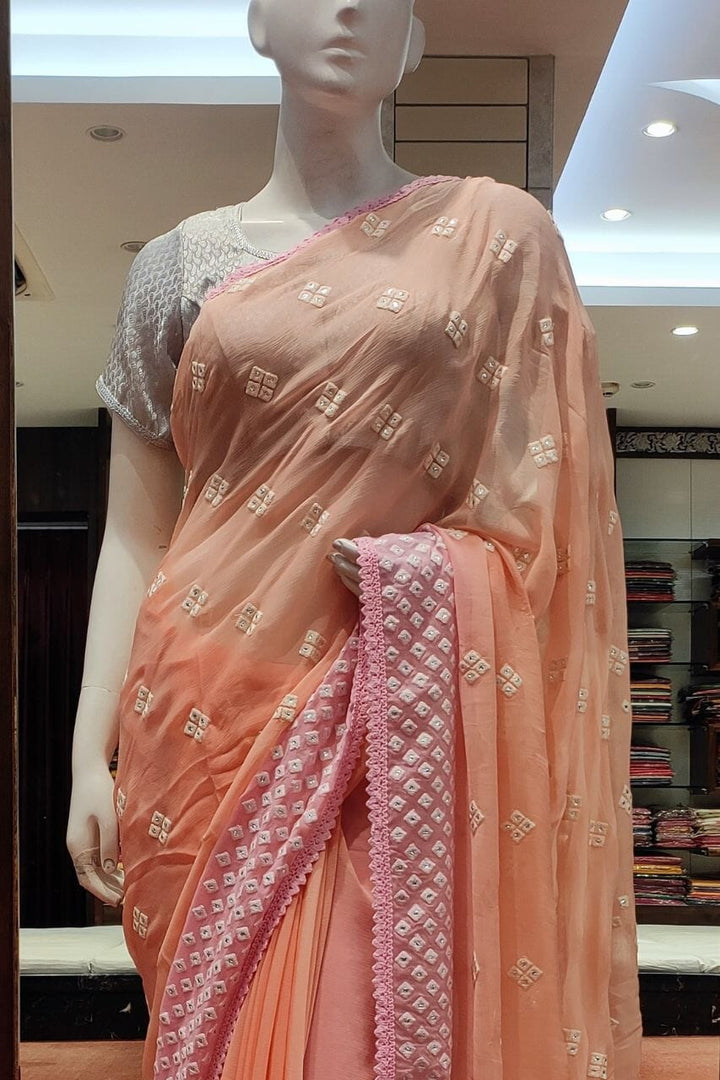 Chiffon Saree