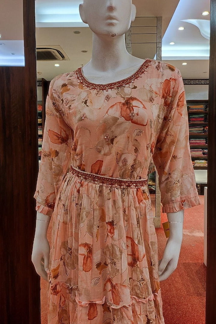 Cotton Printed Gown 