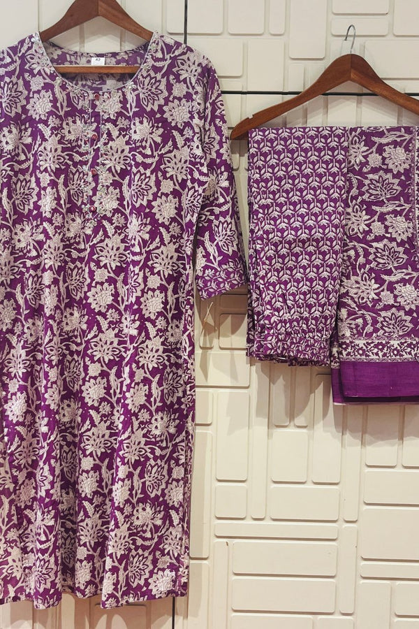 Readymade Salwar Suit Dupatta for Summer Wear