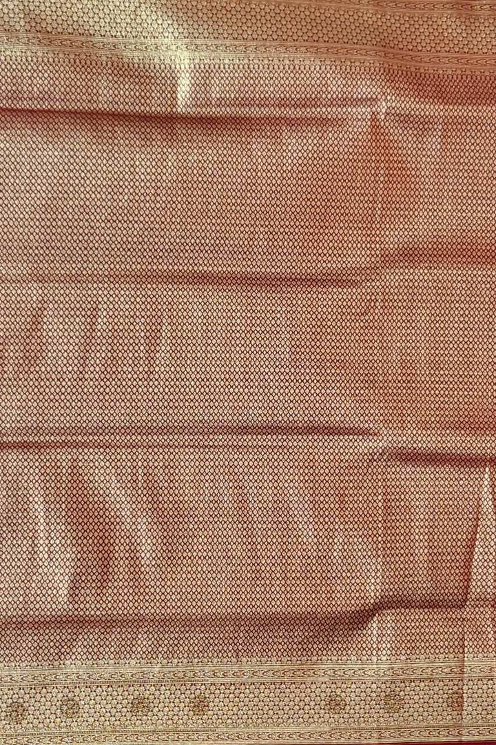 Bridal Banarasi Saree In Maroon Colour