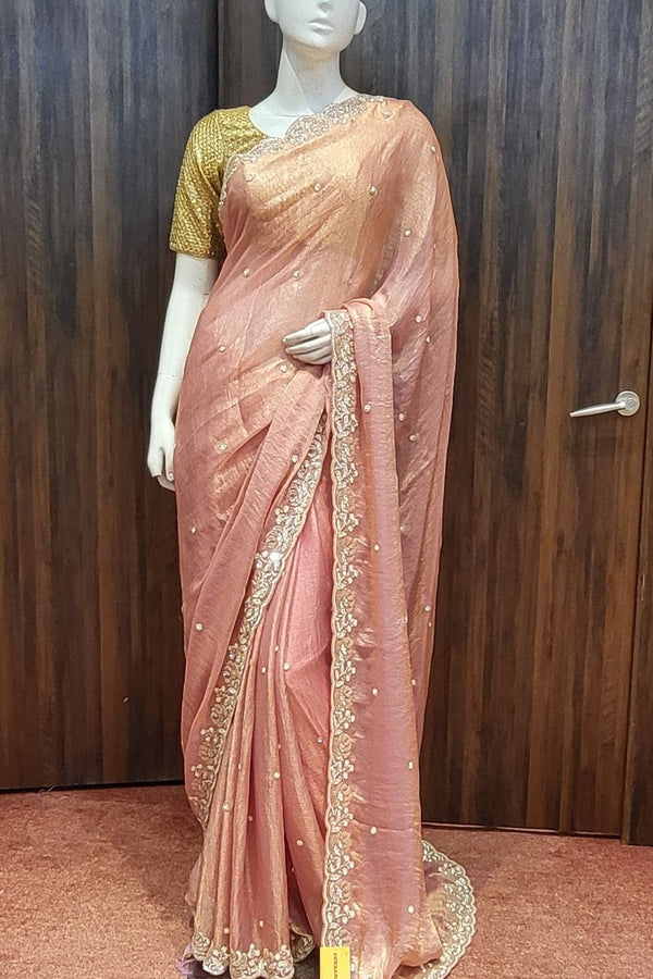 Eid Special Saree in Tissue Fabric