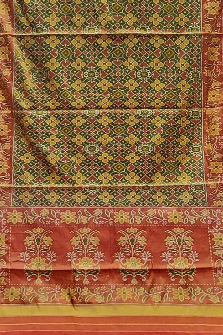 Tissue Patola Silk Saree With Woven Border