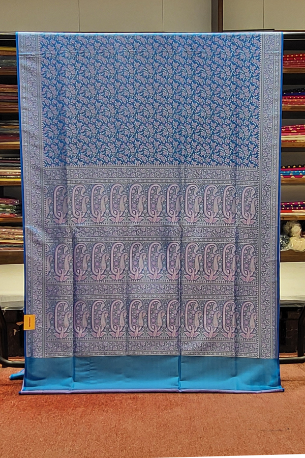 Kanjivaram Silk Saree In Blue
