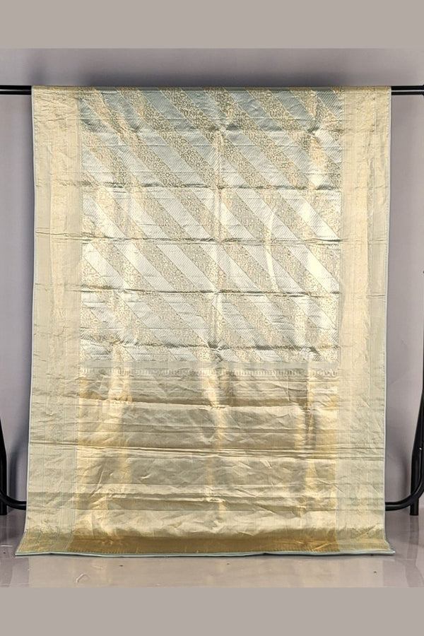 Tissue Kanjivaram Silk Saree with Self Woven