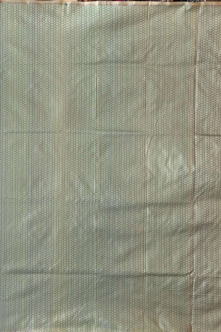 Tissue Pashmina Saree With Resham Jamawar Work