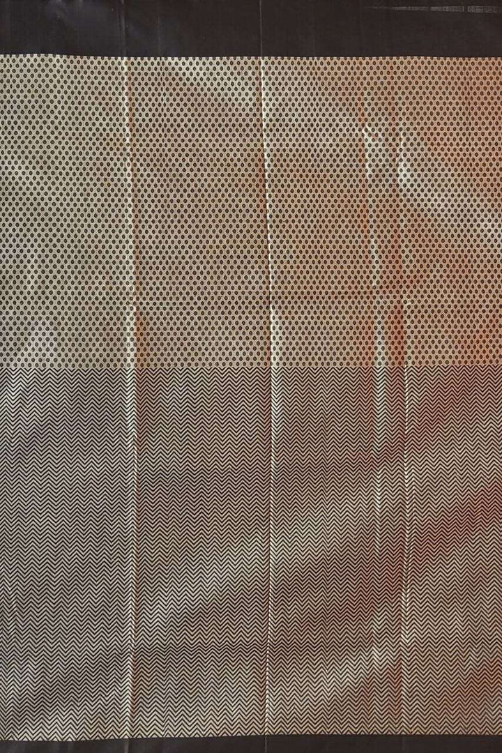 Kashmiri Silk Saree With Resham Jamawar Work