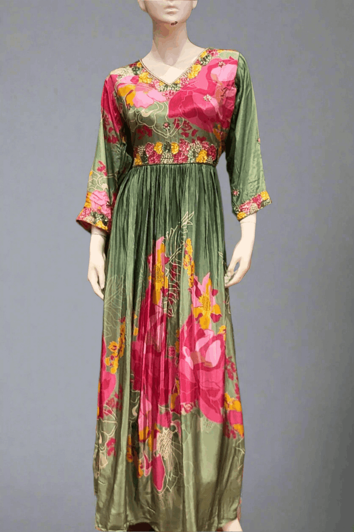 Latest Gown Style Suit for Party Wear