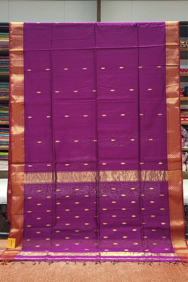 Traditional Maheswari Cotton Saree