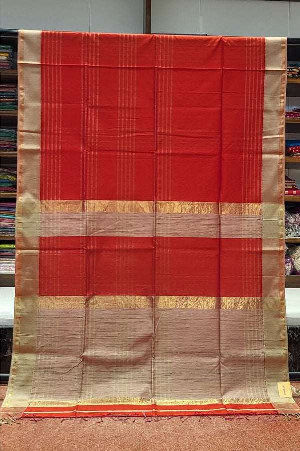 Light Weight Saree In Maheshwari Cotton