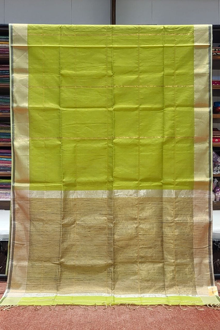 Traditional Saree in Maheswari Cotton for Ceremony