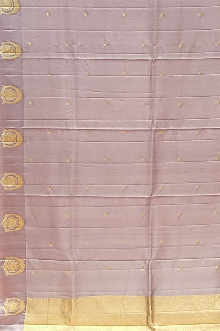 Mashru Satin Silk Saree With Resham Border