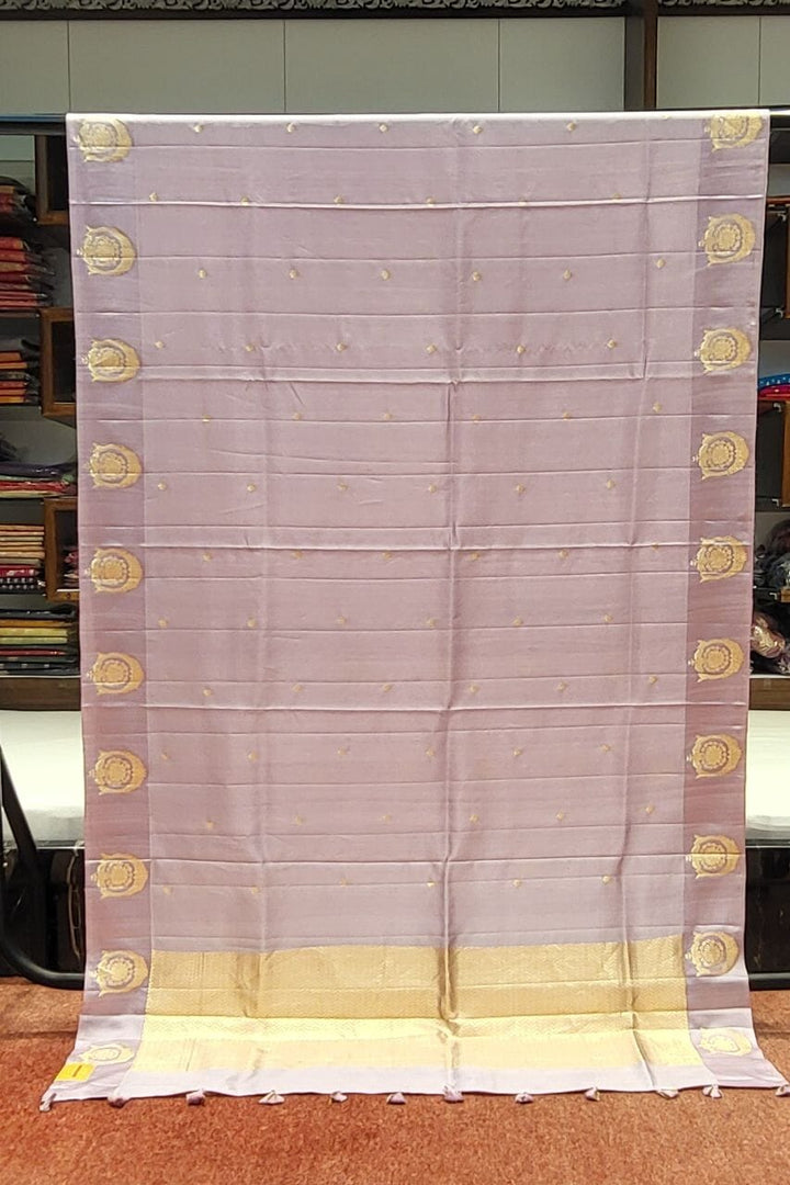 Mashru Satin Silk Saree With Resham Border