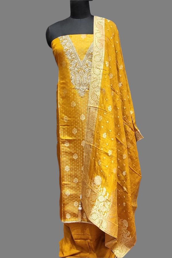 Unstitched Salwar Kameez for Party Wear