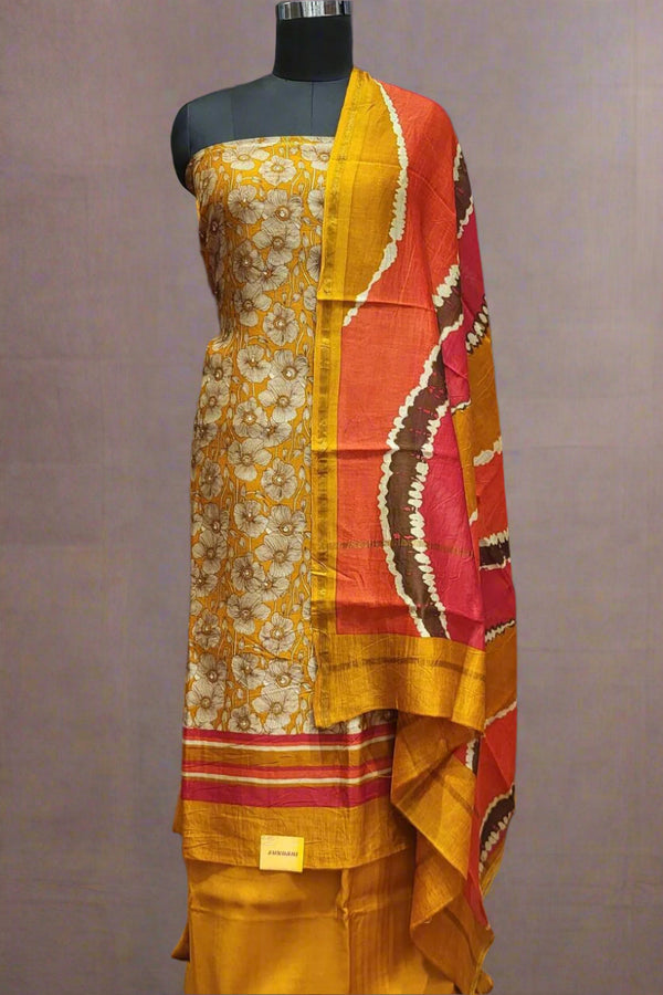 Eid Special Tussar Silk Salwar Suit Piece