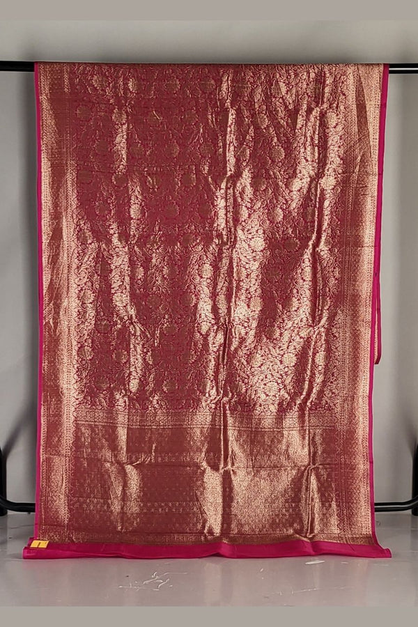 Organza Saree with Zari Woven All Over