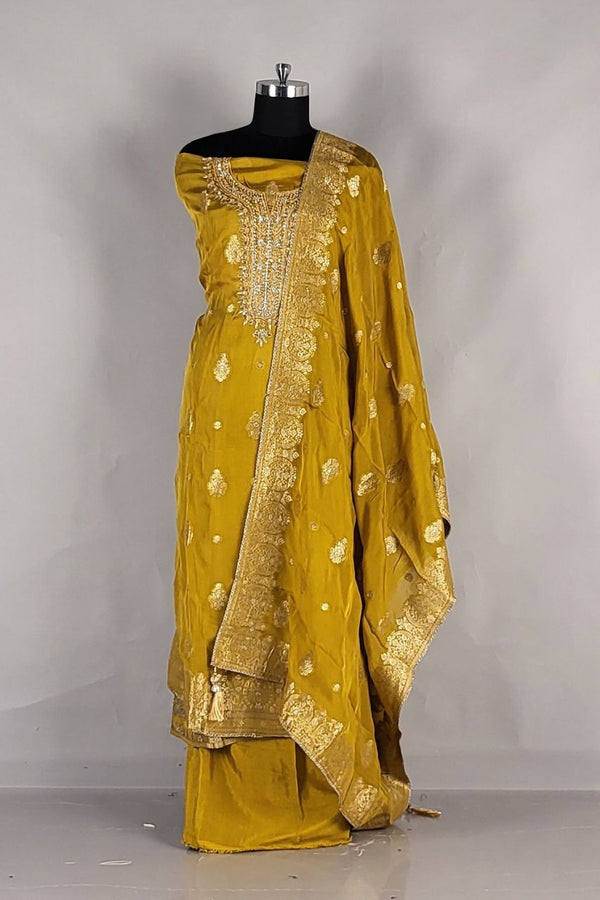 Organza Dress Material for Diwali Look