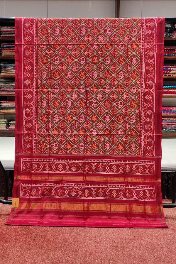Patola Printed Saree In Pure Silk