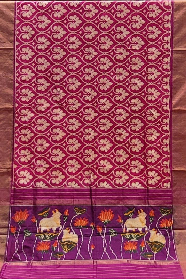 Ikkat Patola Silk Saree for Wedding Ceremony