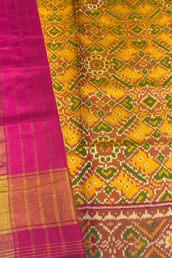 Traditional Patola Silk Saree For Wedding