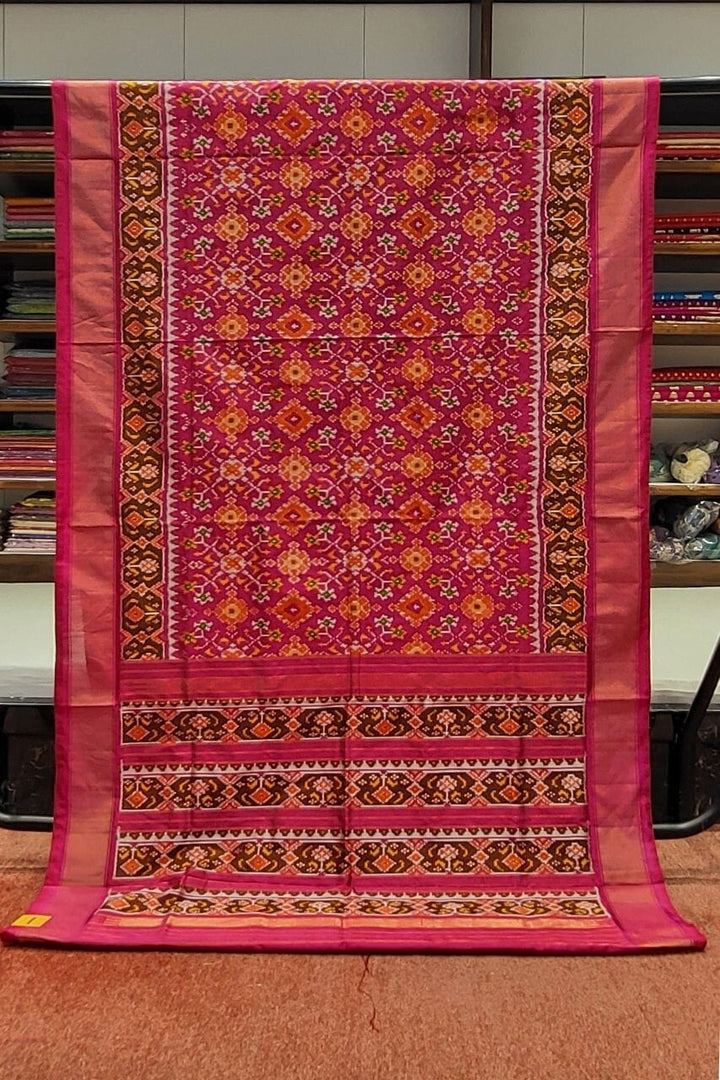 Ikkat Patola Silk Saree for Indian Wedding
