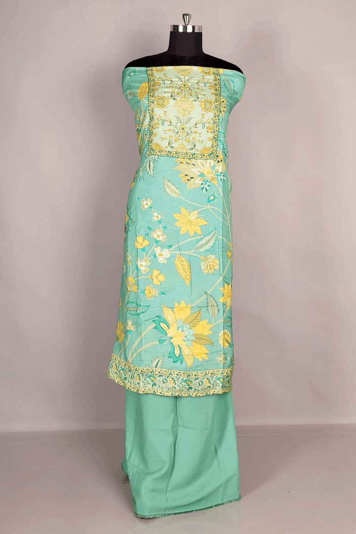 Printed Salwar Suit Fabric