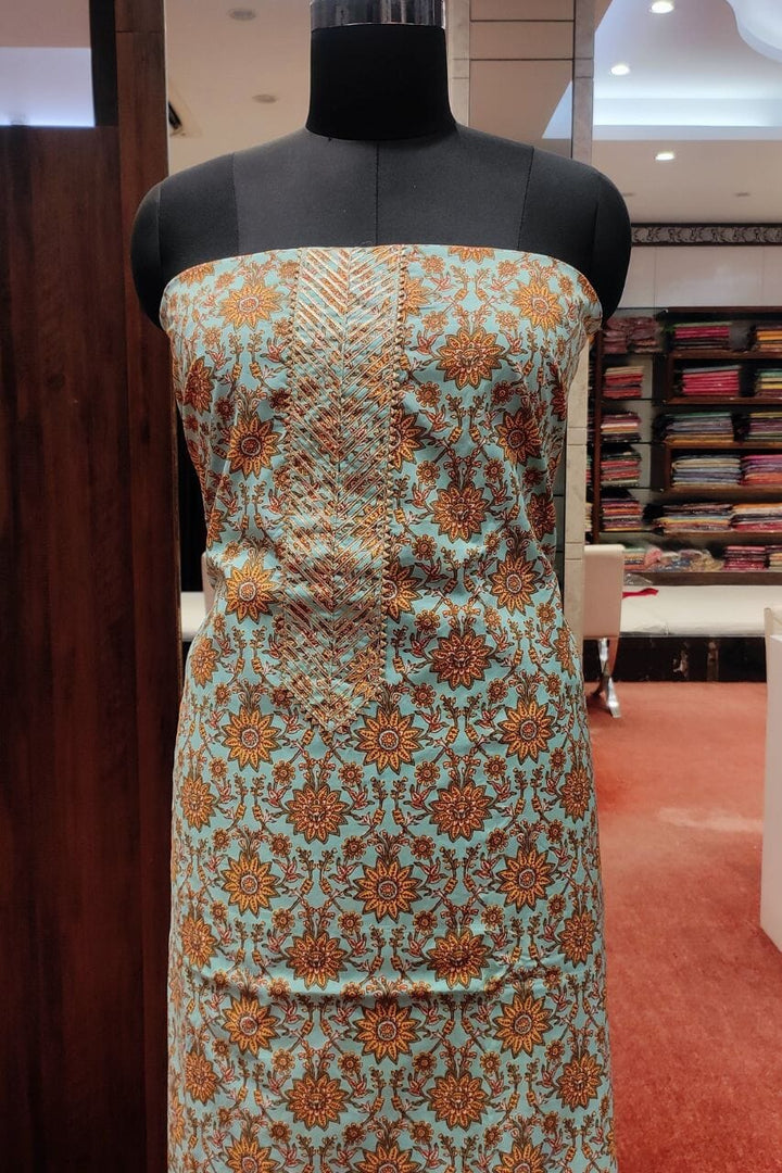 Printed Dress Material 