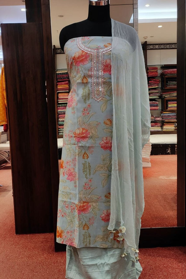 Printed Salwar kameez Suit Piece