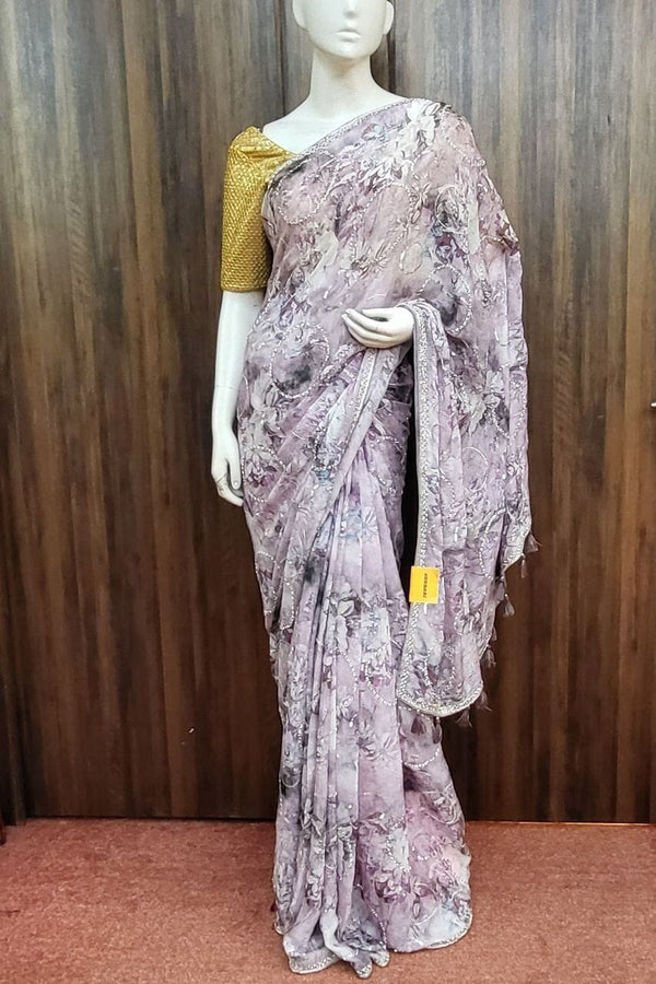 Printed Silk Saree