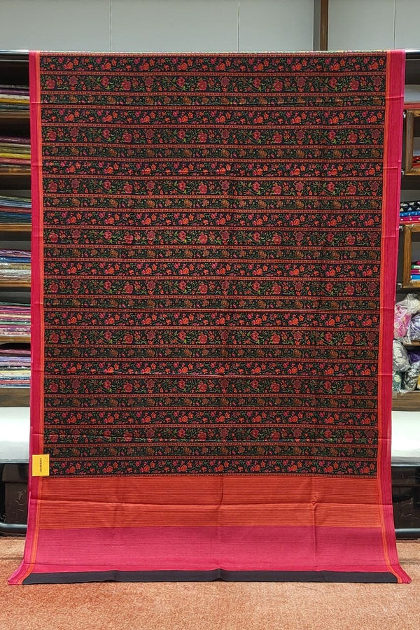 Printed Silk Mulberry Saree for Office Wear