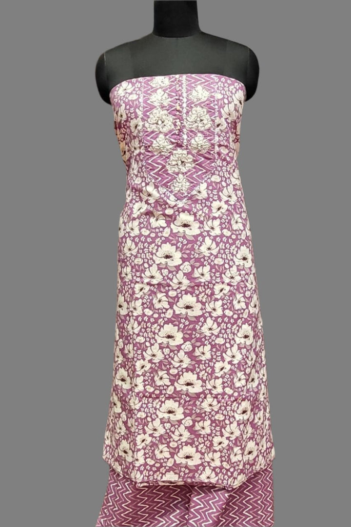 Unstitched Salwar Kameez with Dupatta