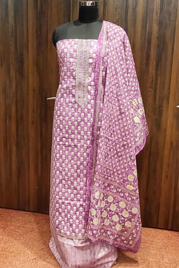Printed Suit Piece Set In Cotton