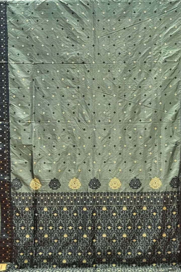 Pure Assam Silk Saree with Resham Woven