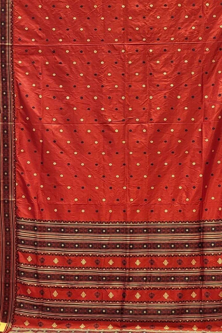 Pure Assam Silk Saree with Booti Work