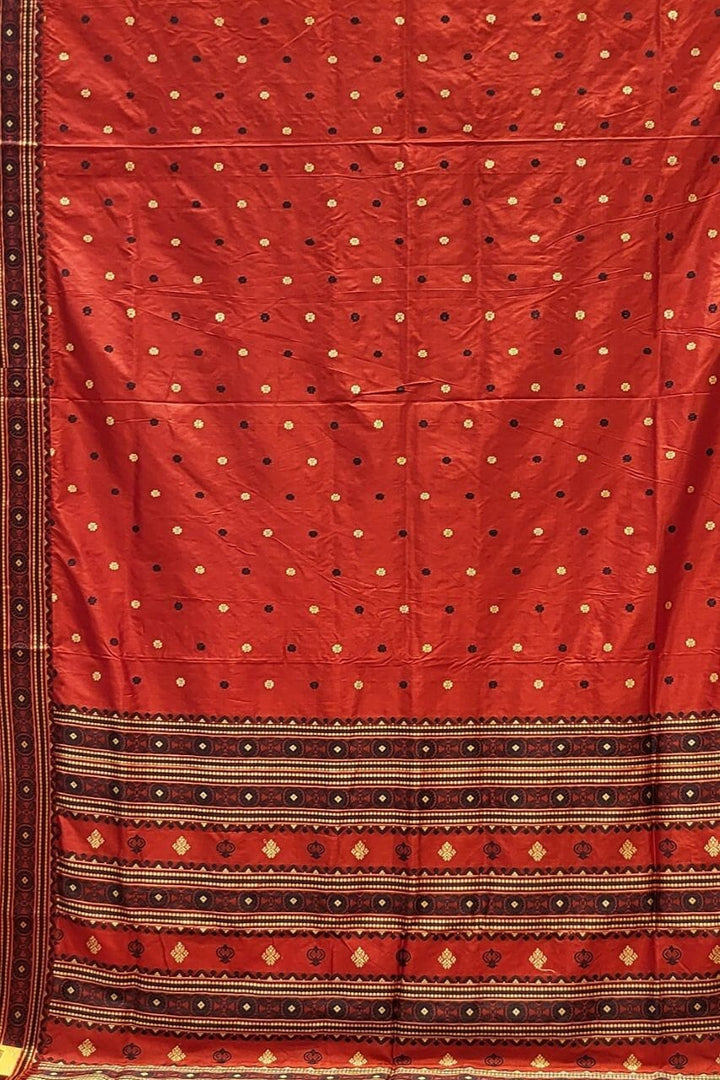 Pure Assam Silk Saree with Booti Work