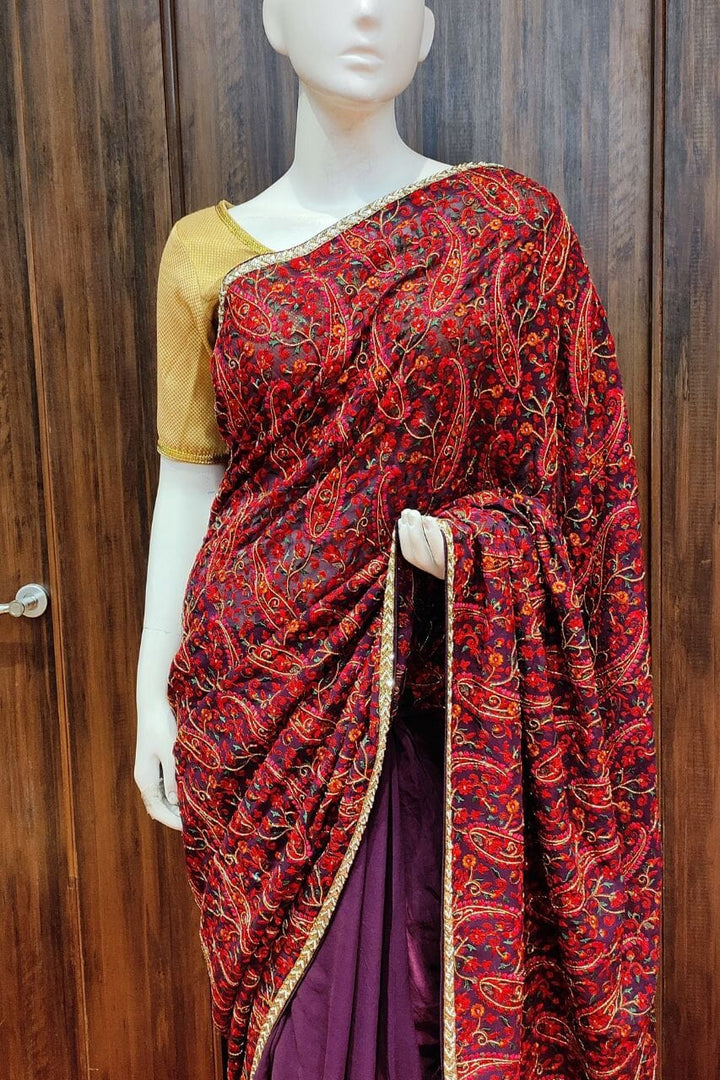 Pure Georgette Saree 