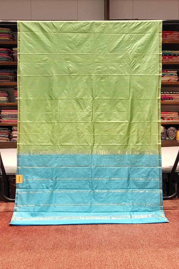 Pure Kanjivaram Saree In Green