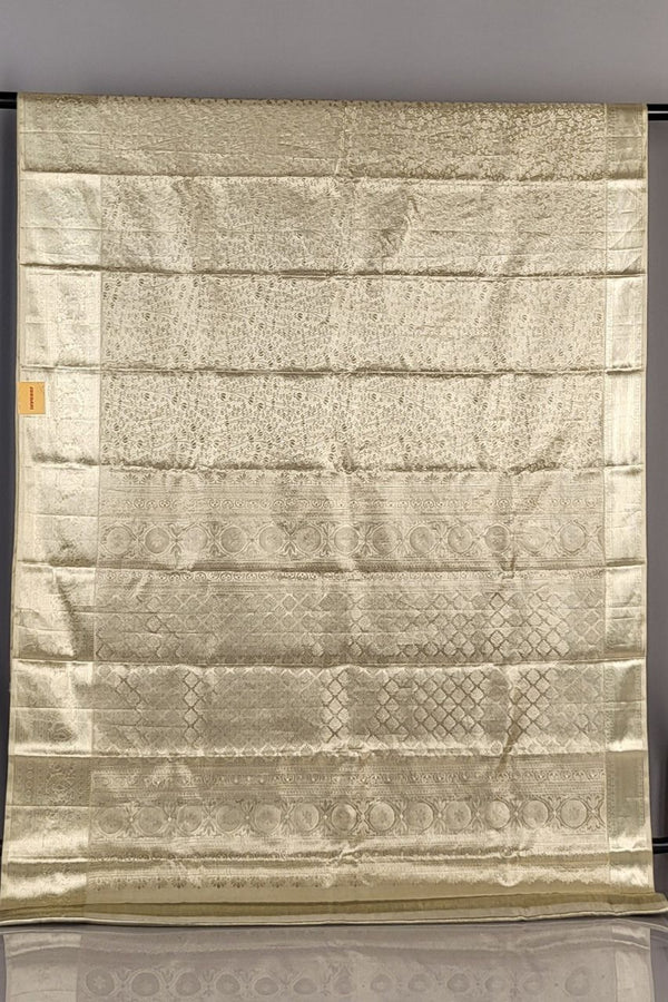 Brocade Kanjivaram Silk Saree for Wedding Reception