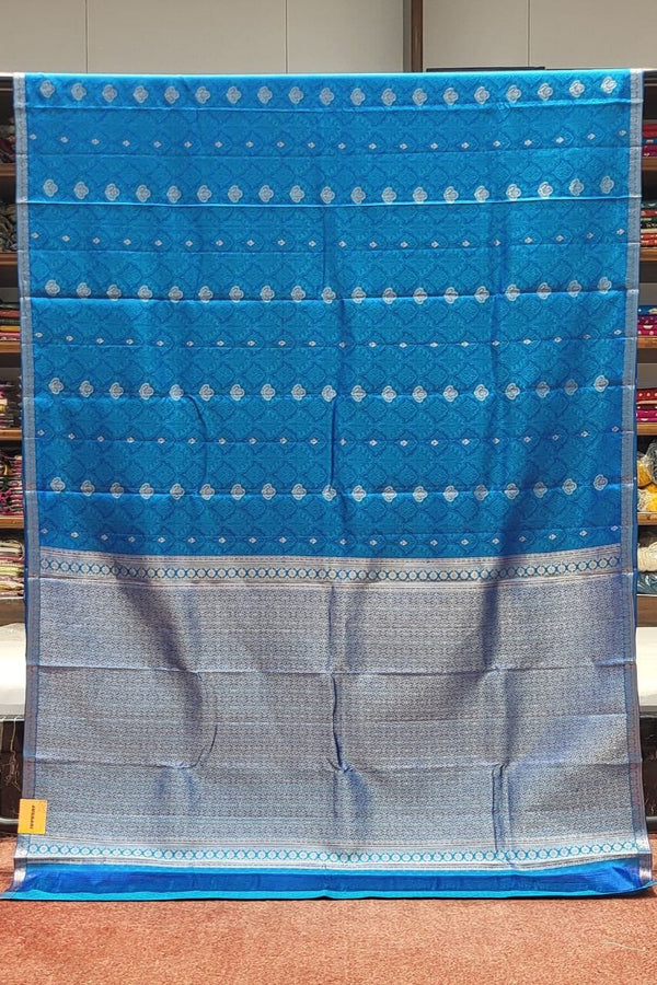 Kanchipuram Silk Saree With Thin Border for Festivals