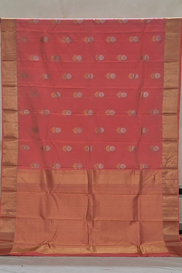 Pure Kanjivaram Silk Saree For Wedding Reception